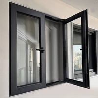 Ventana Abatible de Aluminio a Medida para Villa y Apartamento