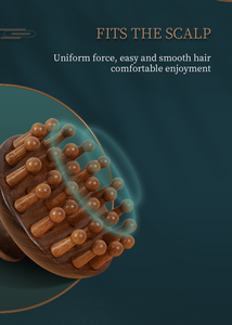 DQ-001 Eco-Friendly Natural Bamboo Airbag Wooden Paddle Detangling <b>Scalp</b> <b>Massage</b> Tail Tooth Hair Cushion <b>Brush</b> Comb - Product Image 4