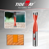 TIDEWAY Forets à bois pour fraisage de face, longs, pour planches de bois massif, trous aveugles, perforation de meubles, perçage CNC 57MM/70MM