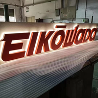 Lettres lumineuses en acrylique LED DakeSign, design gratuit, étanches IP65, personnalisables, éclairage multicolore, enseigne publicitaire commerciale