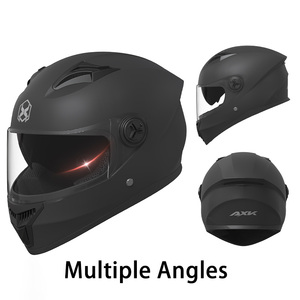 Mũ bảo hiểm đua xe máy chuyên nghiệp, sử dụng được quanh năm, che kín mặt, đạt chuẩn DOT, thiết kế thông thoáng, nhẹ, kính chắn gió kép, bảo hành 1 năm - Product Image 4