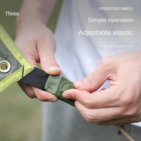 Clips de fixation robustes et légers en nylon pour bâche extérieure, coupe-vent, pour auvent, tente, camping, caravane, jardin