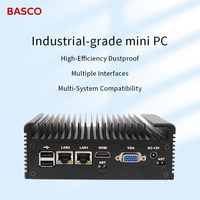 Mini PC Industrial Sin Ventilador Intel I3 I5 I7-6/7/8th I3-8150U de Cuatro Núcleos con Android/Linux/Win 11 Integrado para Transporte 4*GPIO