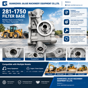 Nuevo Conjunto de Asiento de Filtro de Aceite para Rodamientos Diésel 281-1750 para Excavadora E345D L, Piezas de Motor - Product Image 6
