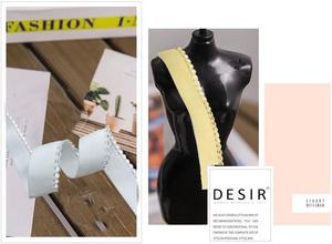 AUNHIRU <span class=keywords><strong>Nastro</strong></span> Elastico con Bordo Picot 7/8 Pollici per Lingerie, Fascia Elastica per Cucito, Progetti di Intimo e Reggiseni, Prodotto <span class=keywords><strong>in</strong></span> Cina (Blu) - Product Image 6