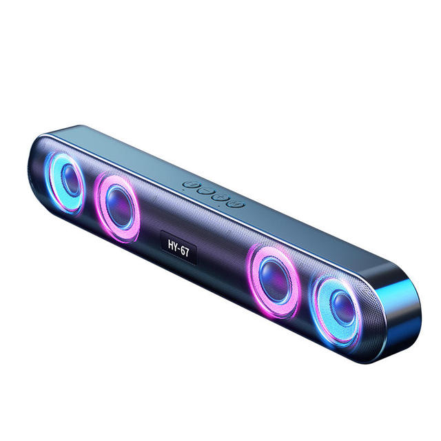 Wholesale Factory High Quality Super Bass Portable Blue Tooth Subwoofer Speaker Smart Wireless Desktop Speaker