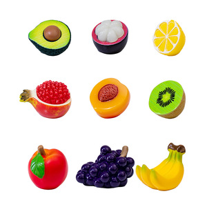 Dessin animé miniature simulé fruits Mini résine artisanat bricolage gâteau créatif bricolage accessoires pour fée jardin ornement décor à la maison - Product Image 5