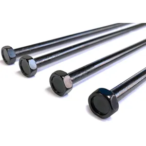 Bolts Screws Custom 240mm 300mm Super Long Bolts Carbon Steel Electrophoretic Black Hex Head Extra Long Screw