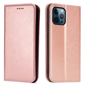 Lật Bìa Chủ Thẻ Wallet Da Trường Hợp Đối Với iPhone 14 16 11 12 13 Pro XS Max 7 8 Cộng Với X XR Từ Trường Hợp Đối Với iPhone 15