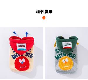 เสื้อฮู้ดสำหรับสัตว์เลี้ยงลาย <span class=keywords><strong>Devon</strong></span> Sphynx สำหรับฤดูหนาวและฤดูใบไม้ร่วง ดีไซน์เรียบง่าย มีเชือกผูก สายรัดแบบมีซิป บุด้วยผ้าฟลีซ สไตล์ทันสมัย สำหรับสุนัขในช่วงคริสต์มาส - Product Image 6