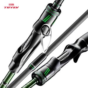 Быстрая доставка TRY&V Износостойкое удилище из углеродного волокна с балансированным дизайном, жесткое и гибкое, для точной ловли на приманку в реке Дельта - Product Image 1