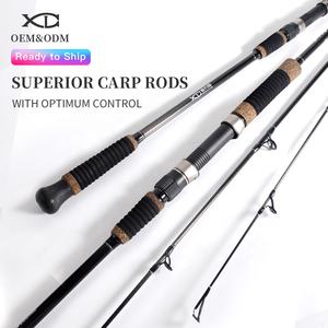 XDL Venda Quente 2.9M M poder peixe varas 2 seções OEM carpa vara de fibra de carbono pesca pólo pronto para enviar - Product Image 2