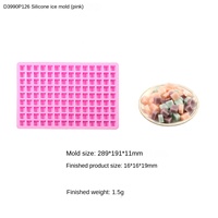 Moule à glaçons en silicone multi-cavités carrées, personnalisé OEM/ODM pour bonbons, whisky et cocktails