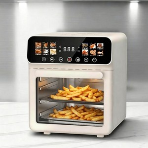 Smart Touch Screen Air Fryer 5L Large Capacity French Fry Maker Electric Oven With PTFE Non-Stick Coating - Product Image 1