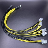 Kabel Harness Elektronik Bx 5557-6Y Plug Male APW3 UL1569-18AWG Kuning/Hitam