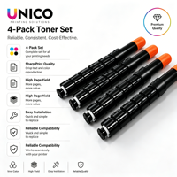 Cartouche de toner compatible UNICO à haut rendement NPG45 GPR-30 C-EXV28 pour Canon ImageRunner ADVANCE C5045 C5051 C5250 C5255