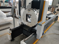 Machine de découpe laser CNC pour tubes en acier et alliages d'acier, 1000W 2000W, découpe laser de tubes en fibre