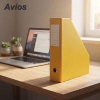 Porte-revues en PVC et PP, organisateur de documents de bureau, rangement pour documents, école, maison, comptoir, porte-revues