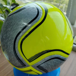 Balón de Fútbol de PU Cosido a Máquina, Ecológico, para Adultos, Escuela Secundaria, Entrenamiento y Competición Infantil - Product Image 1