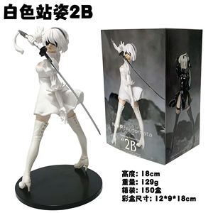 7 estilos 15CM PVC <span class=keywords><strong>Anime</strong></span> figura NieR <span class=keywords><strong>Automata</strong></span> 2B Sexy chica estatuas dibujos animados juguete de regalo coleccionable - Product Image 6