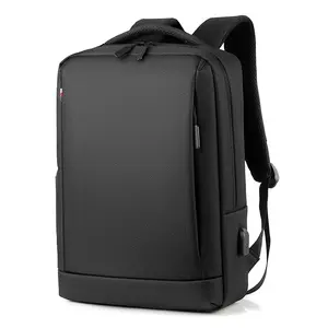 Multifuncional Massagem Tecnologia À Prova D' Água Saco de 15.6 Polegadas Laptop Mochila Mochilas Personalizadas Tecido Macio para o Estudante de Poliéster