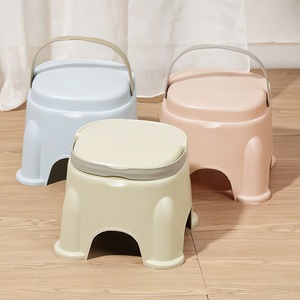 Tabouret de salle de bain en plastique Taolexing 24x22x24cm antidérapant portable pour la maison et le bain de bébé - Product Image 3