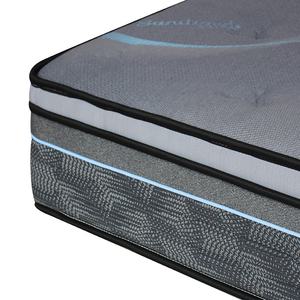 Mejor de lujo Gel de espuma de memoria colchones Queen Full King doble bolsillo primavera diseño para hoteles de fábrica al por mayor - Product Image 2