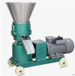 peanut shell biomass pellet making machine mobile maize straw grass pellet press machine