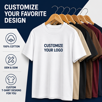 T-shirt en coton uni personnalisé à manches courtes, respirant, confortable et doux, coupe oversize, pour homme, vente en gros
