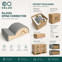 Corrector de Columna Vertebral Portátil de Alta Calidad CELUX, Hecho con Madera de Arce Americano, para Uso en Estudio y Mejora de la Postura Corporal
