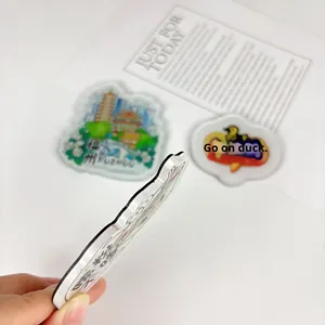 Synthetic Resin <strong>Fridge</strong> <strong>Magnets</strong> <strong>Custom</strong> Cartoon Cultural Creative Scenic Spot Peripheral Magnetic Stickers Enterprise City <strong>Magnets</strong> - Product Image 5