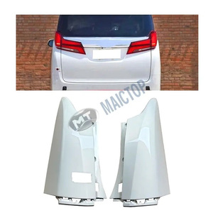 Suitable for white/unpainted rear bumper <b>corner</b> <b>protectors</b> for Alphard/Vellfire 30 Series - Product Image 1