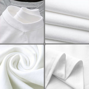 T-shirt da <span class=keywords><strong>donna</strong></span> in cotone personalizzabile con logo, <span class=keywords><strong>basic</strong></span>, tinta unita, estiva, a maniche corte, stampabile - Product Image 2