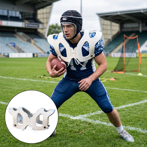 Protectores de Hombro para Fútbol Americano, Material EVA, Unisex, para Adultos, Todas las Temporadas, Nombre del Equipo Personalizable, Hecho en Taiwán - Product Image 1