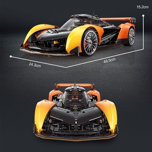 Eikee Y10000 GT Mechanical Sports Car Building <b>Block</b> Model Educational Assembly Toy For Kids Age 8-13 - Product Image 3