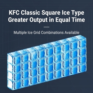 Commercial Cube <b>Ice</b> <b>Maker</b> 120kg Daily Output 45kg Storage Stainless Steel Air Cooling Auto Filling for Milk Tea Shops This <b>Ice</b> M - Product Image 5