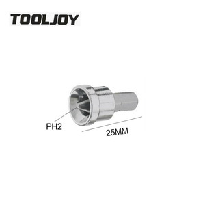 Punta de Destornillador Magnética PH2 de 25 mm de Longitud, Mango de Acero de Grado Industrial con Autolimitación para Paneles de Yeso y Pladur - Product Image 2
