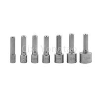1/4 Trou de forage Outils À Main Hex Socket Magnétique Écrou Setter Tournevis Peu Adaptateur avec Sablage