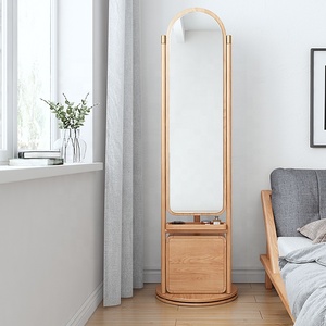 Appendiabiti portatile in legno con <span class=keywords><strong>Design</strong></span> moderno a specchio - Product Image 2