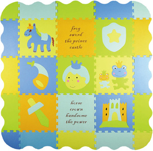 Venta al por mayor de calidad superior seguro surtido patrón EVA rompecabezas Mat suave alfombra educativa para niños para uso doméstico al aire libre para exportación - Product Image 5