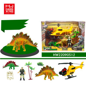 HW-juguetes <span class=keywords><strong>de</strong></span> dinosaurios del Mundo Jurásico para niños, tiranosaurio <span class=keywords><strong>de</strong></span> la bestia gigante, estegosaurus Dragón, juego <span class=keywords><strong>de</strong></span> dinosaurios militares - Product Image 5