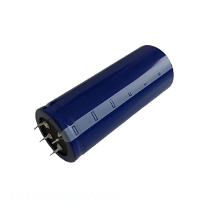 คาปาซิเตอร์ช่อง1800 uF 20% 400V คาปาซิเตอร์แบบมีรู HU2G182MSBS17WPEC - Product Image 1