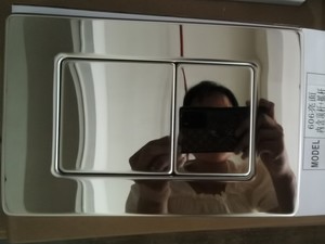 Nuevas Invenciones en Piezas de <span class=keywords><strong>Inodoro</strong></span>, Botón <span class=keywords><strong>Doble</strong></span> de Acero Inoxidable SS304, Placa de Descarga Dorada Cepillada, Panel de <span class=keywords><strong>Cisterna</strong></span> de <span class=keywords><strong>Inodoro</strong></span> Oculto - Product Image 5