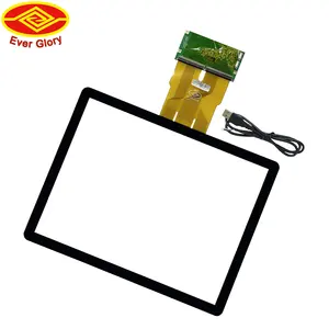 32 42 43 Inch Industriële Waterdichte Touchscreen Pcap Capacitieve Hmi Touch Panel Voor Kiosk Automaat Gaming Monitor