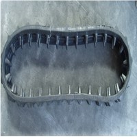 Kobelco-pelle et chargeur en caoutchouc Ss1/Ss60, 130x72x29 pouces, chenille pour la Construction, livraison gratuite