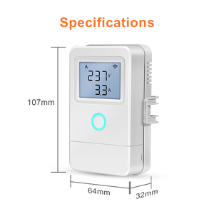 Medidor de Energía Inteligente Wifi 1CH 2CH 3CH con Transformador de Corriente de Pinza 80A para Monitoreo de Producción y Consumo de Energía en Sistemas Solares Fotovoltaicos - Product Image 5