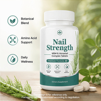 Complément alimentaire pour la beauté des cheveux, de la peau et des ongles, comprimés complexes MSM, extrait de queue de cheval, acides aminés, pour le bien-être quotidien