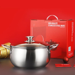 Olla para Sopa DFS206, Utensilios de Cocina, Olla Holandesa Reforzada, Logotipo y Empaque Personalizados, Fondo Compuesto de Tres Capas - Product Image 6