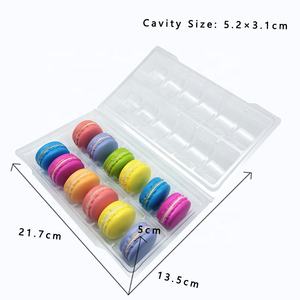 <span class=keywords><strong>Macaron</strong></span> kapaklı ambalaj için 10,12, 18,20, 35 ve 50 macarons - Product Image 6