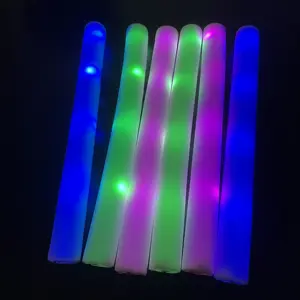 Wholesale Party Supplier Customized Rave Led Colorful Bubble Concert Light Up Stick
